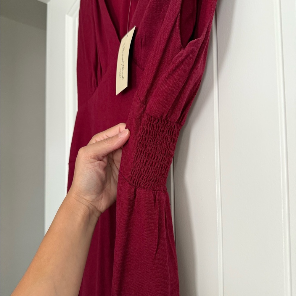 Universal Thread Deep Red Maxi Dress - Picture 2 of 2